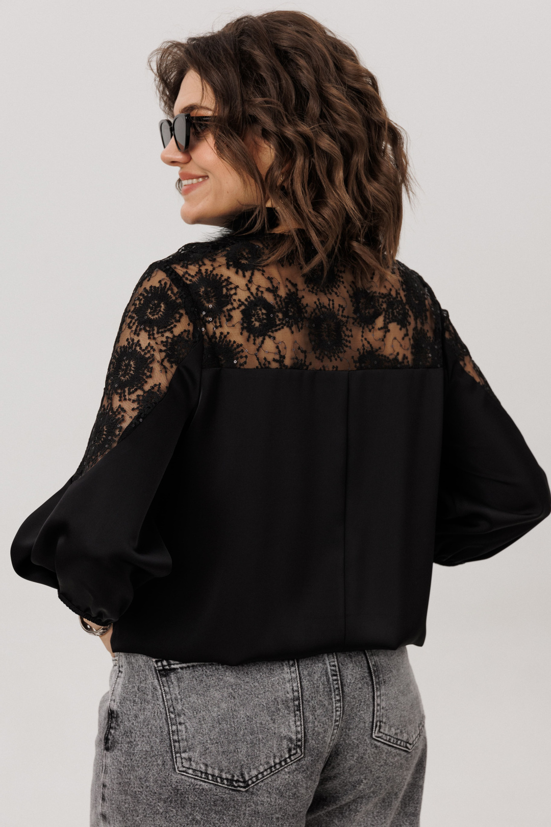 Блузка ANELLI LAUREL 1790 черный бриллиант