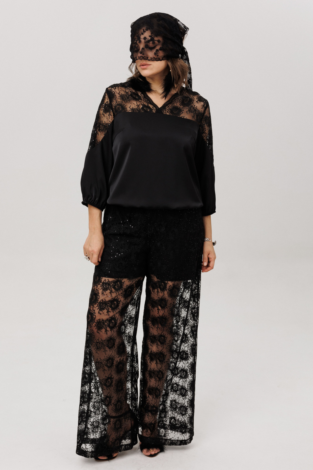 Блузка ANELLI LAUREL 1790 черный бриллиант