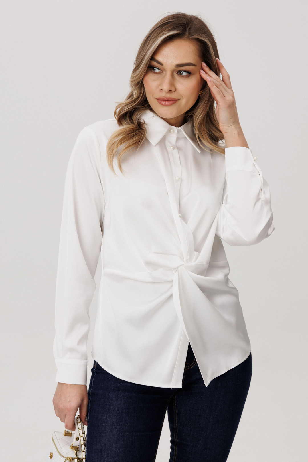 Блузка ANELLI LAUREL 1791 айс бэйби - фото 1