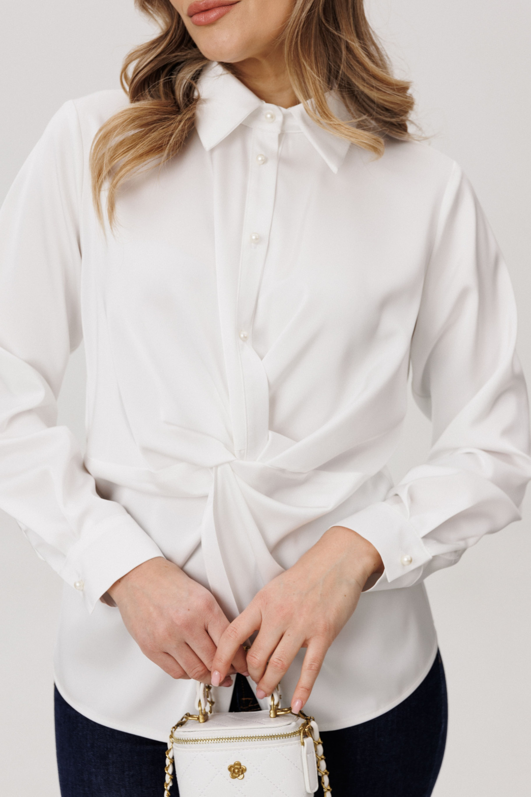 Блузка ANELLI LAUREL 1791 айс бэйби - фото 4