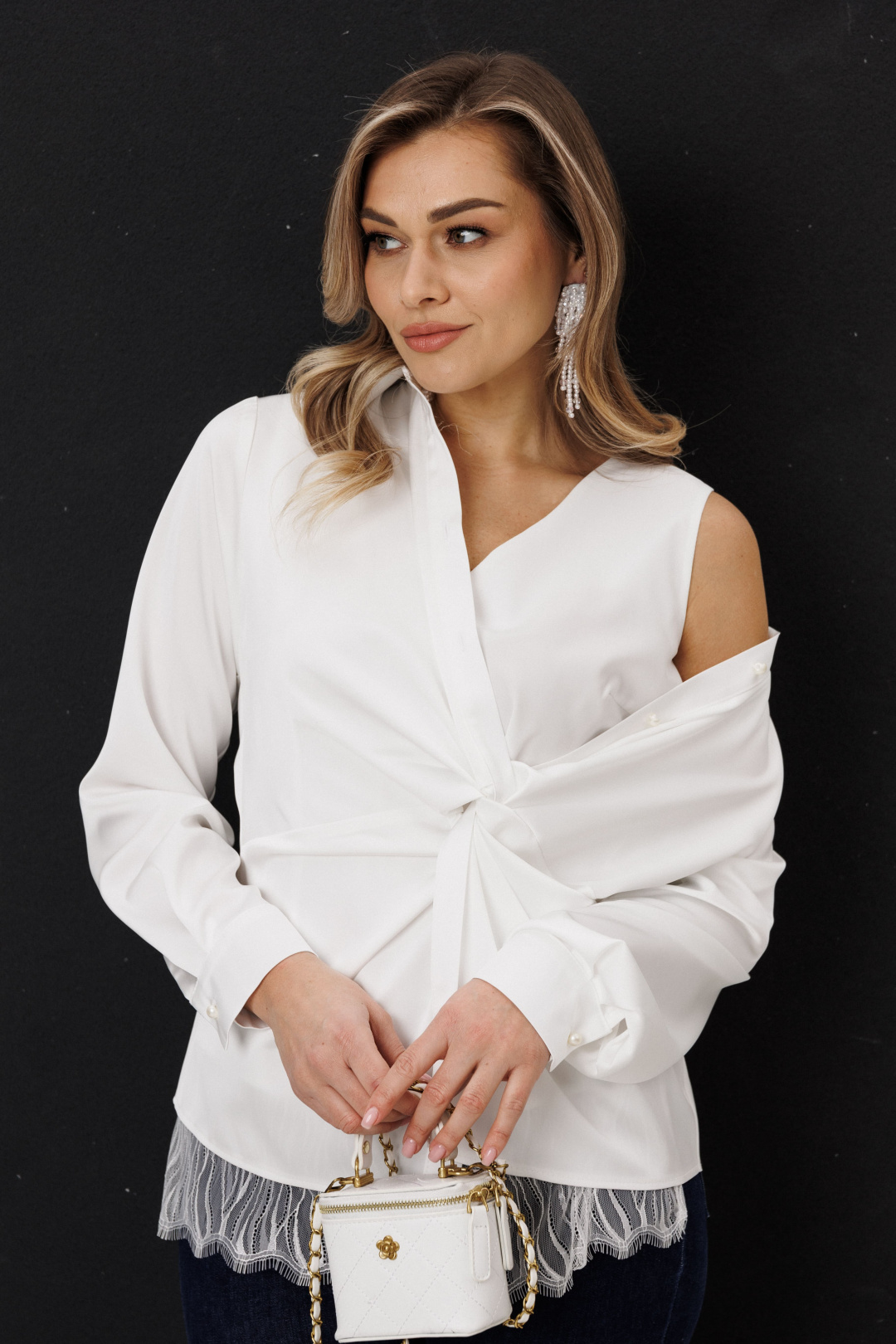 Блузка ANELLI LAUREL 1791 айс бэйби - фото 6