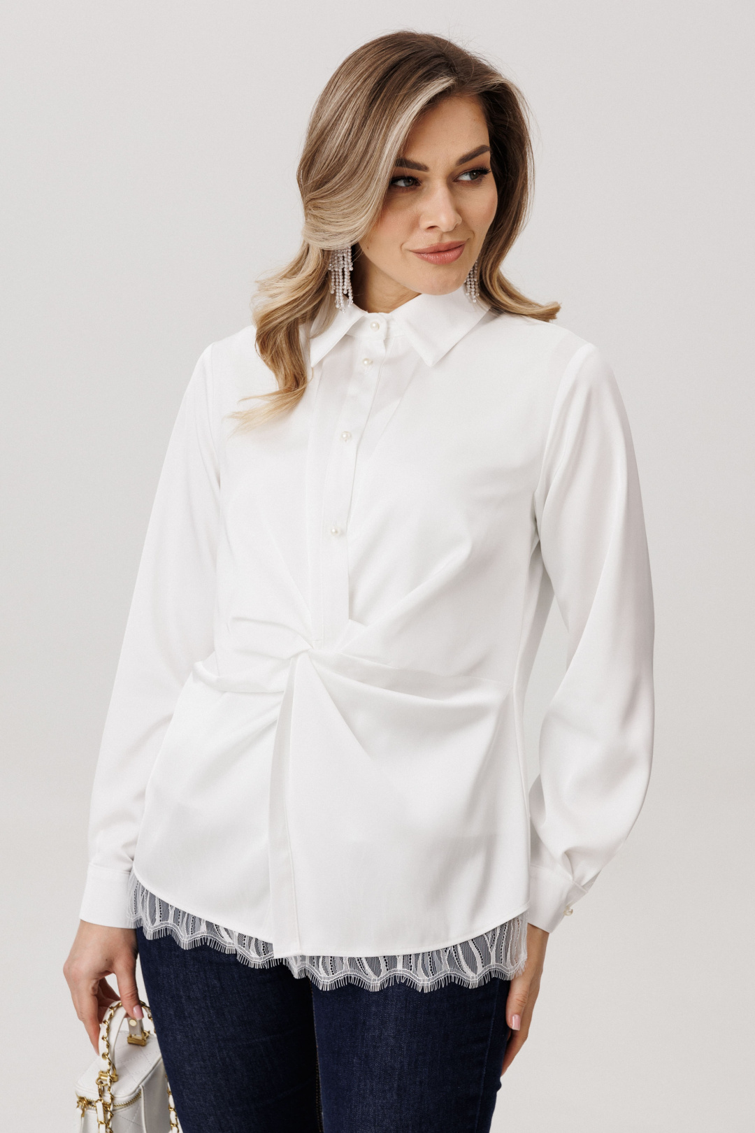 Блузка ANELLI LAUREL 1791 айс бэйби