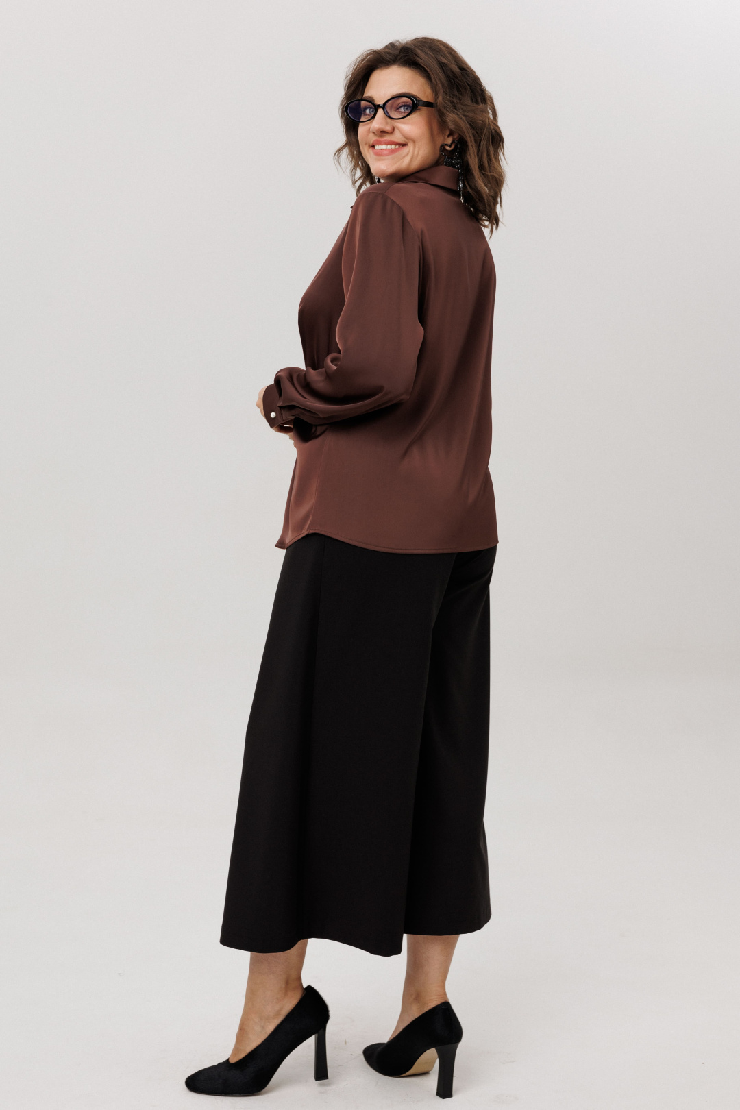 Блузка ANELLI LAUREL 1791 айс брауни