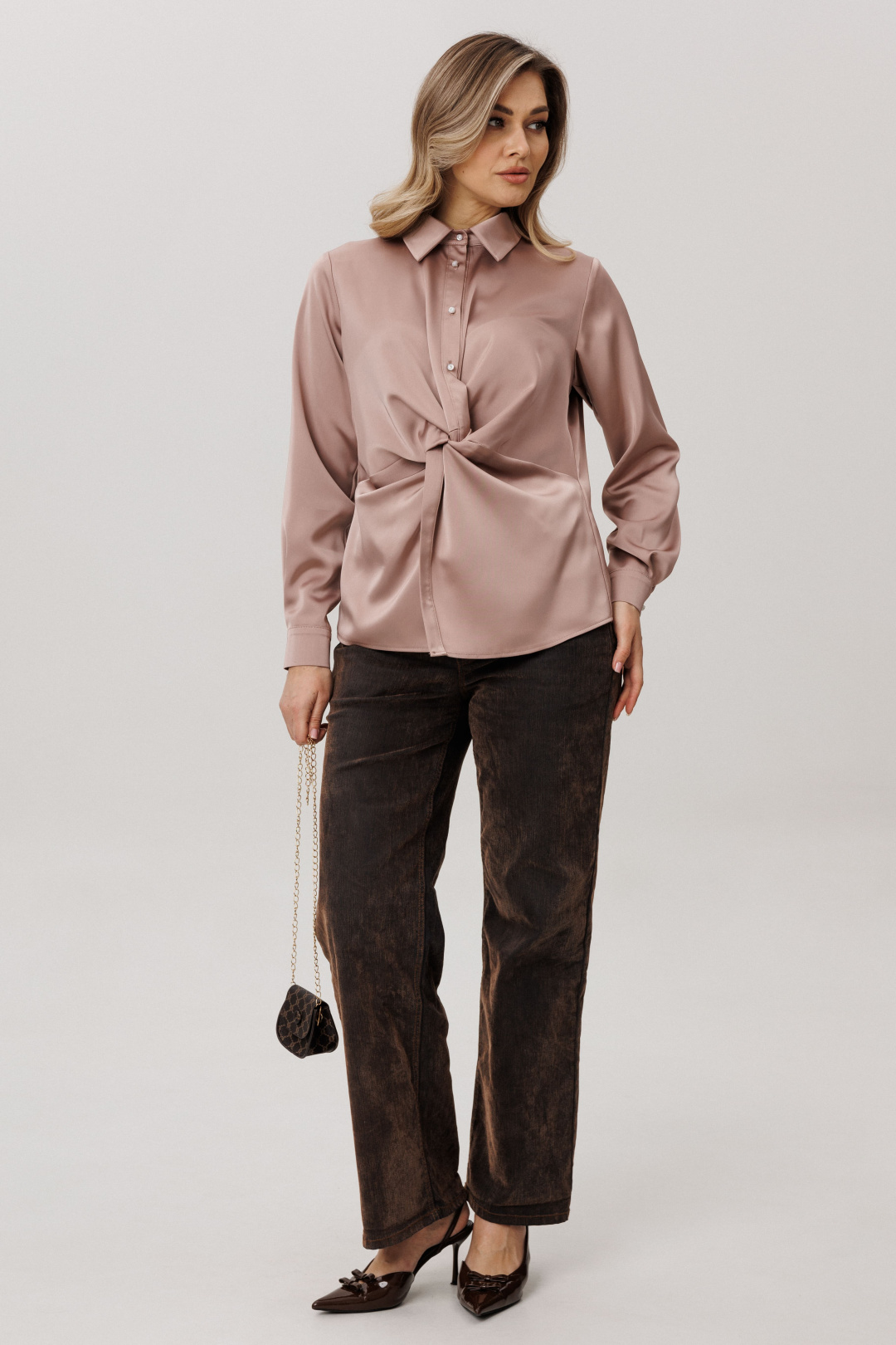 Блузка ANELLI LAUREL 1791 айс карамель