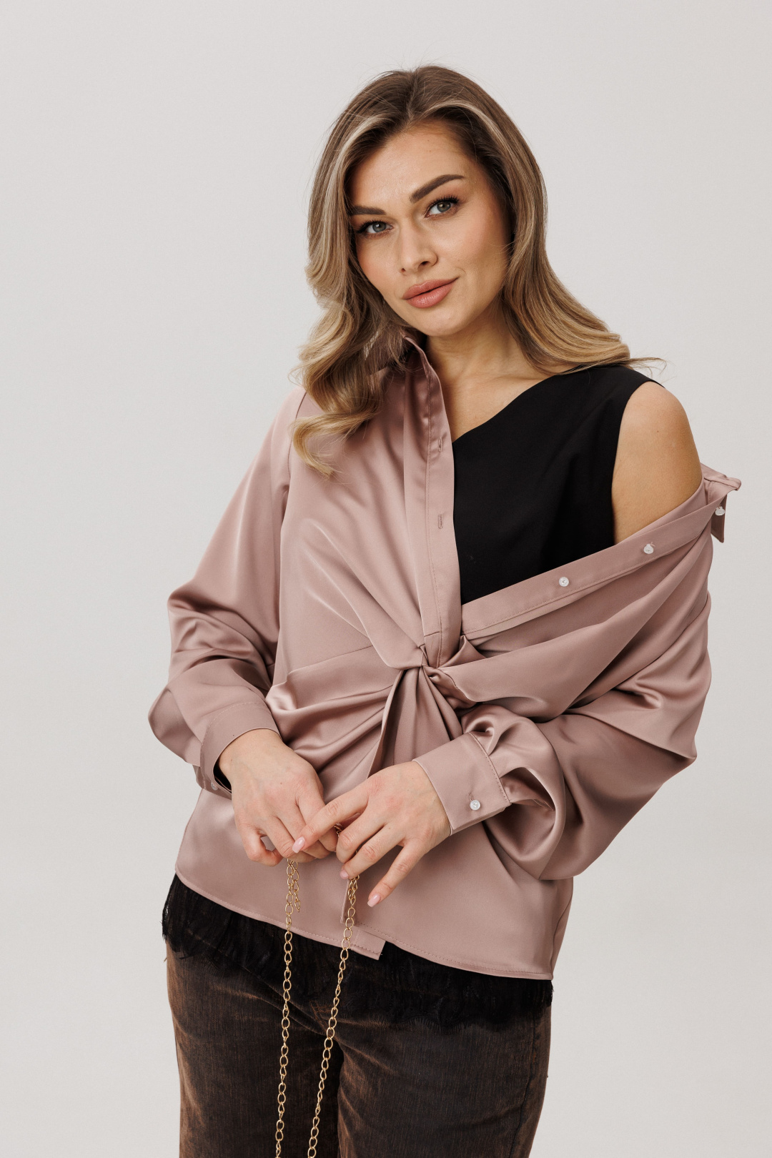 Блузка ANELLI LAUREL 1791 айс карамель