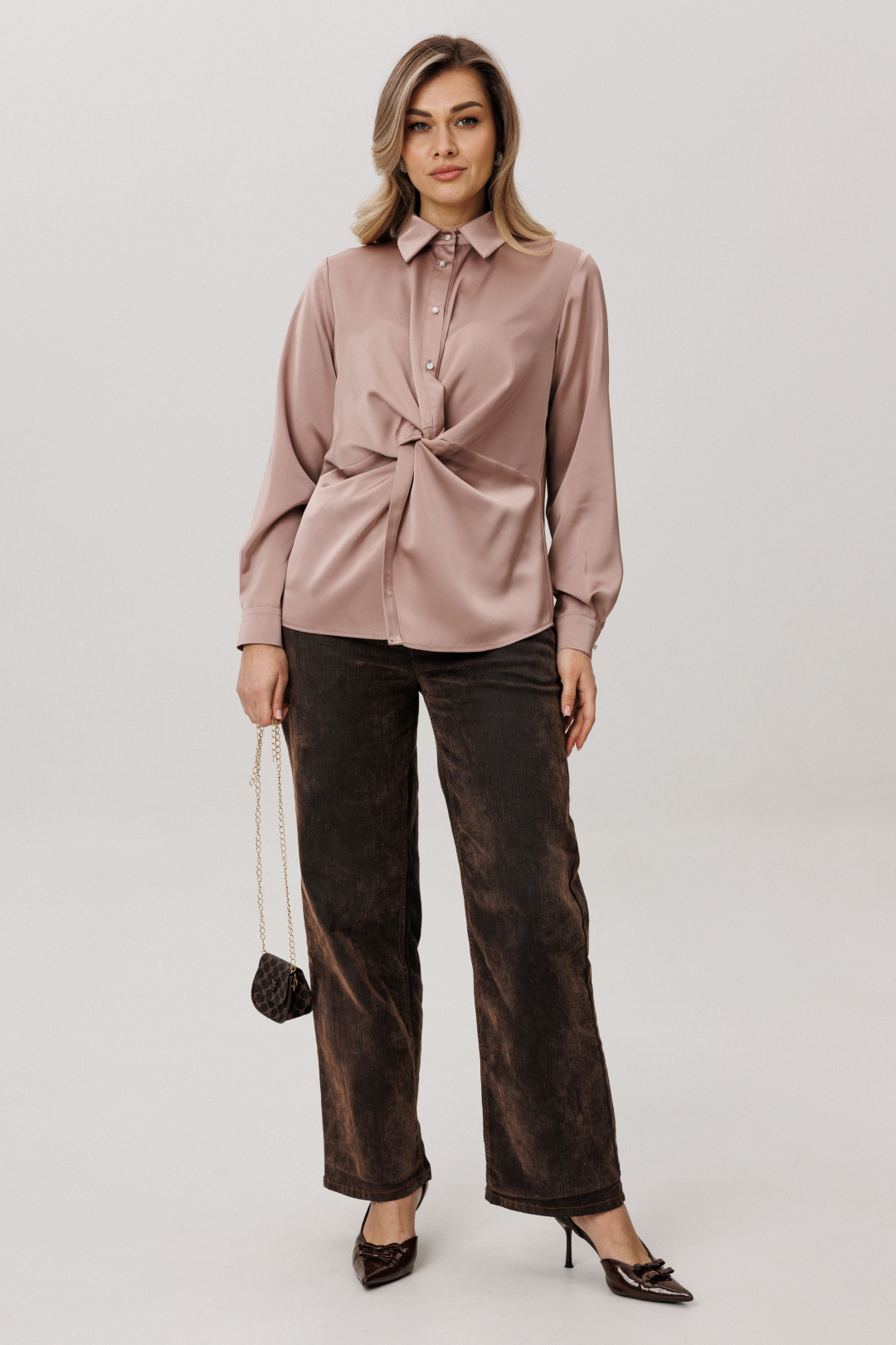 Блузка ANELLI LAUREL 1791 айс карамель