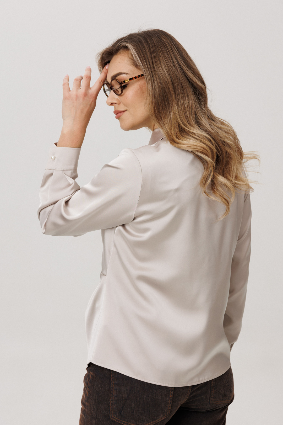 Блузка ANELLI LAUREL 1791 айс латте