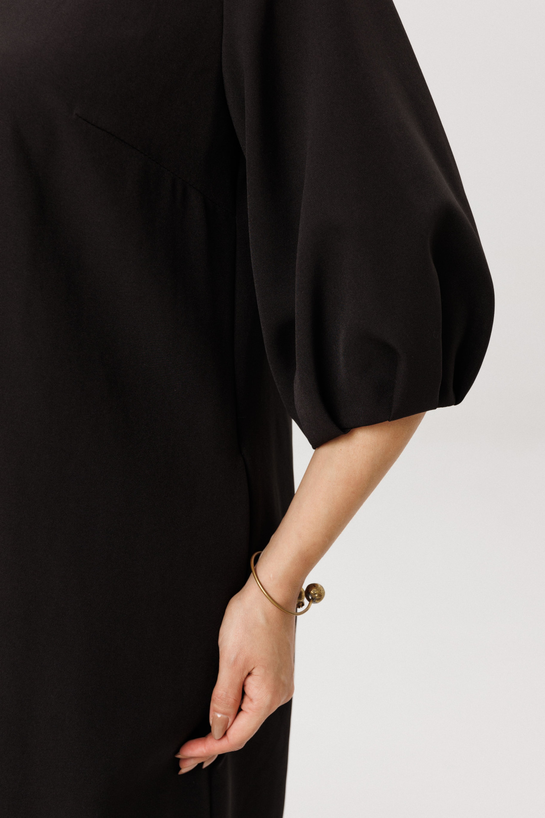 Платье ANELLI LAUREL 1792 лепесток черной мальвы - фото 5