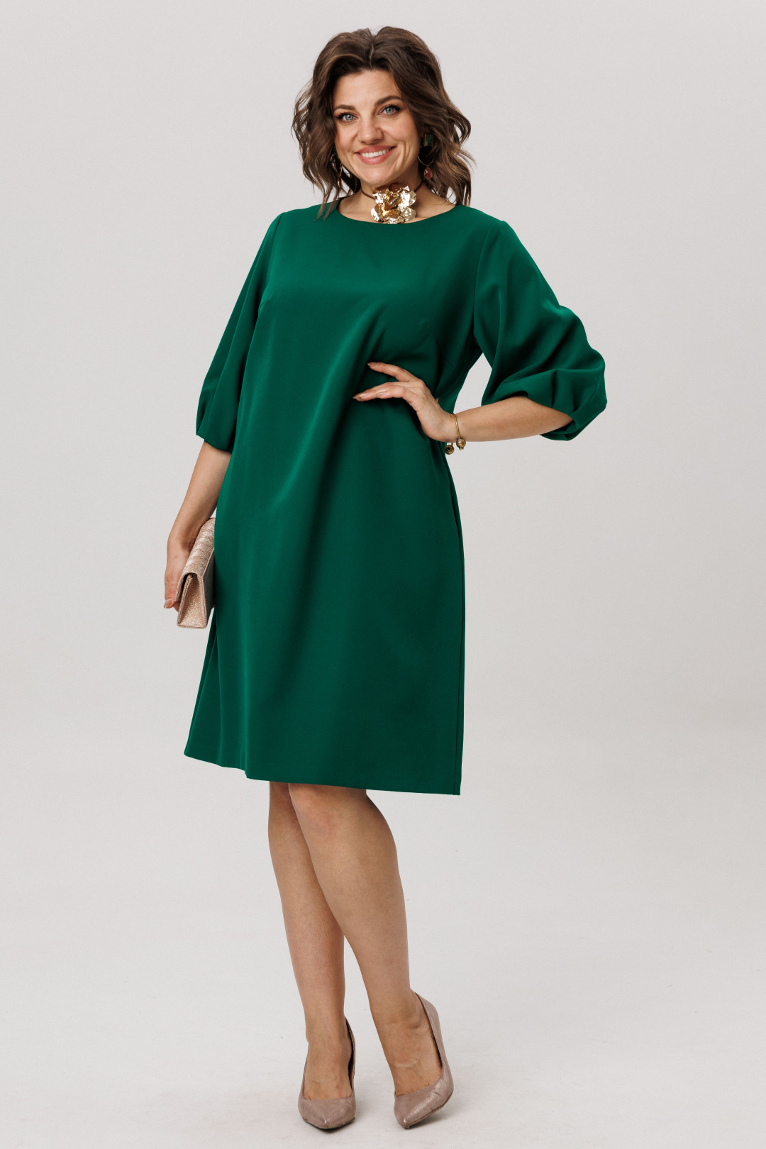 Платье ANELLI LAUREL 1792 лепесток гортензии - фото 1