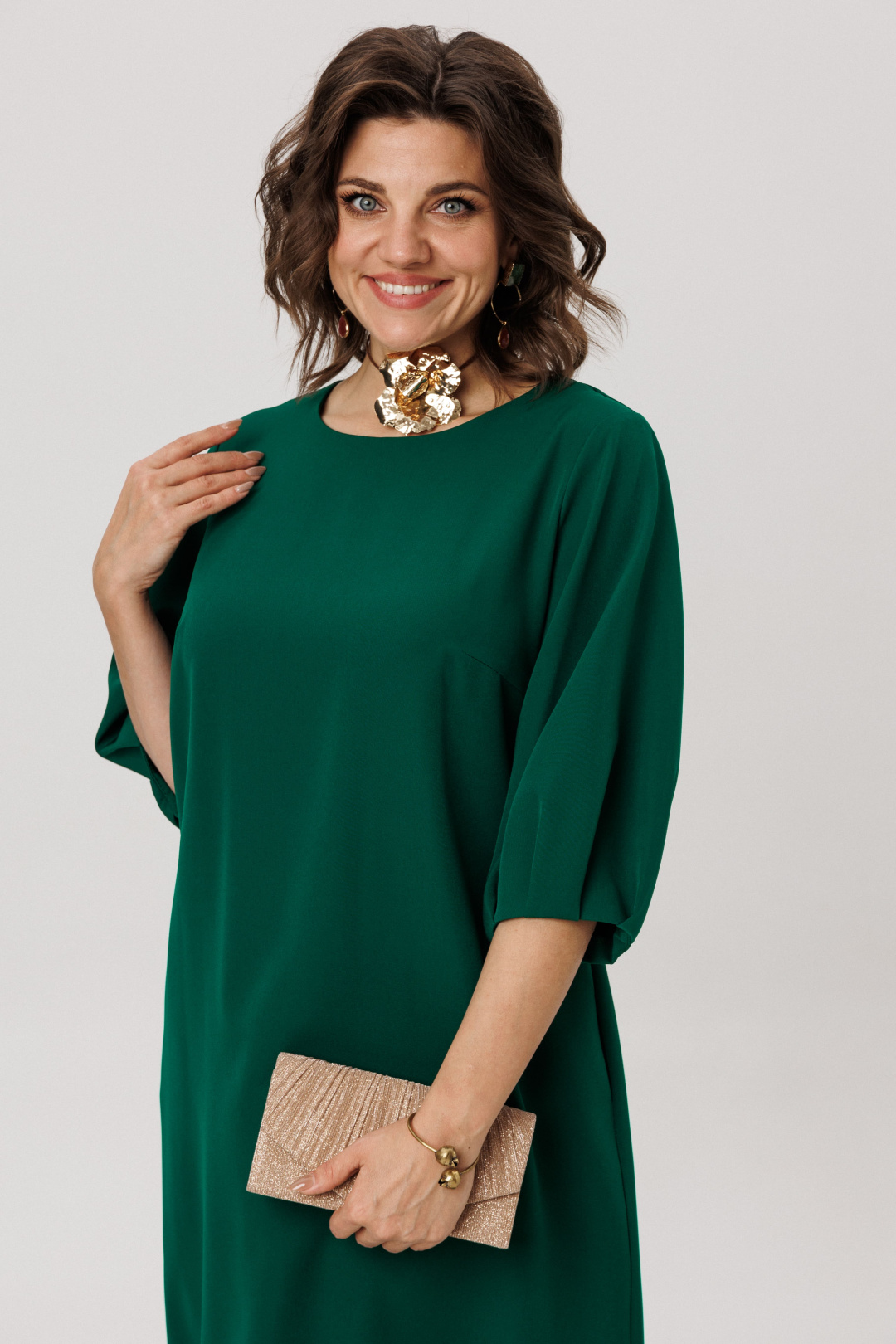 Платье ANELLI LAUREL 1792 лепесток гортензии - фото 3