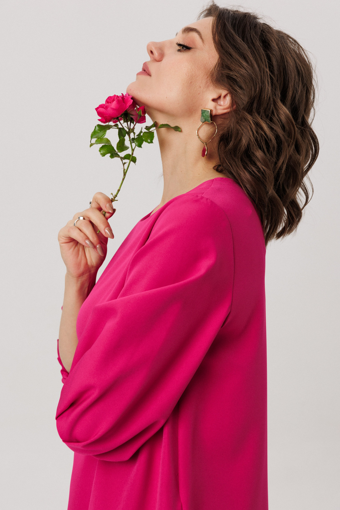 Платье ANELLI LAUREL 1792 лепесток магнолии - фото 2