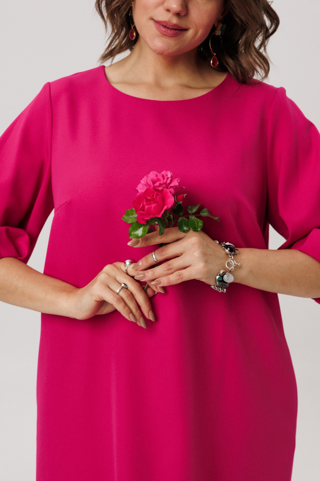 Платье ANELLI LAUREL 1792 лепесток магнолии - фото 4