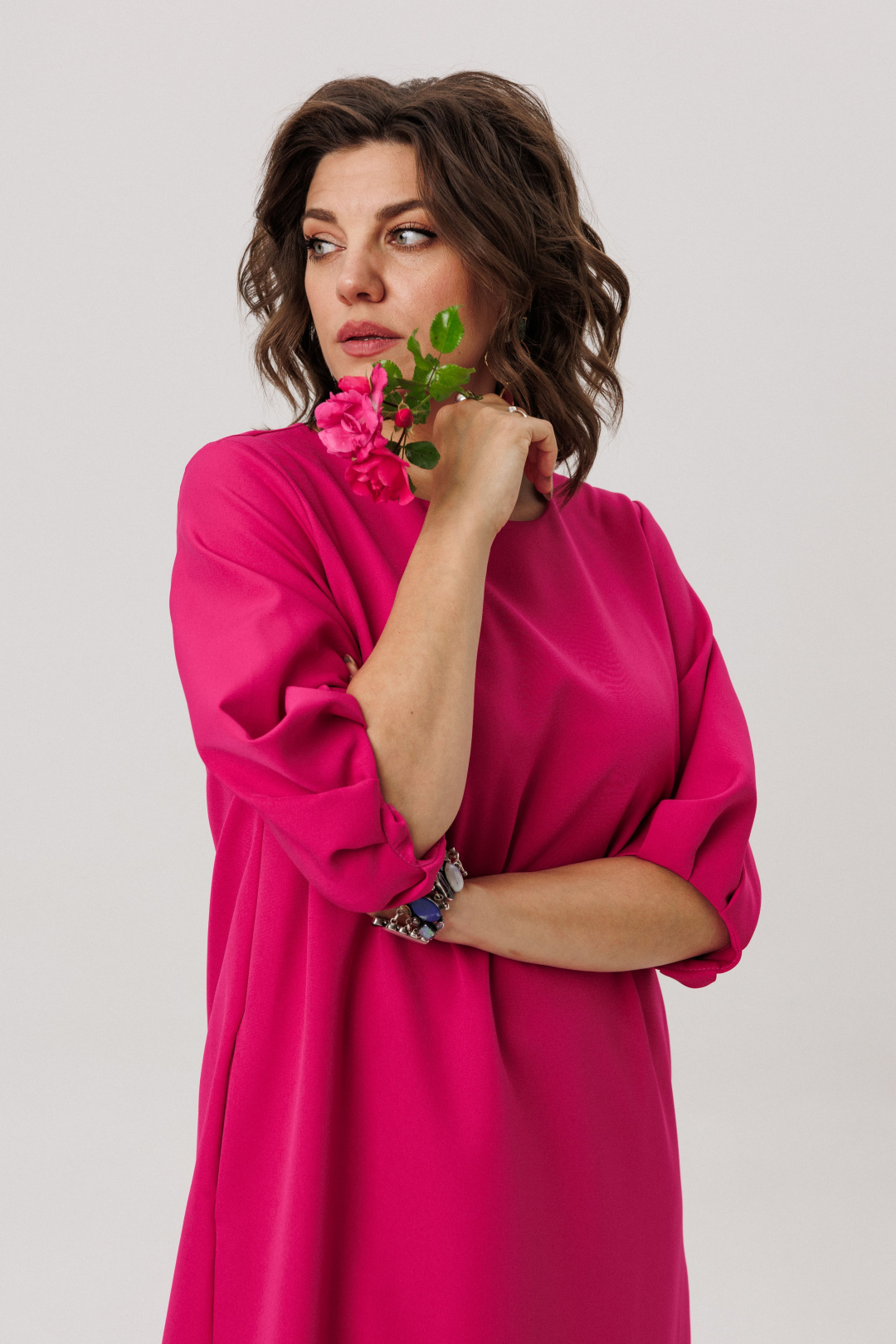 Платье ANELLI LAUREL 1792 лепесток магнолии - фото 6