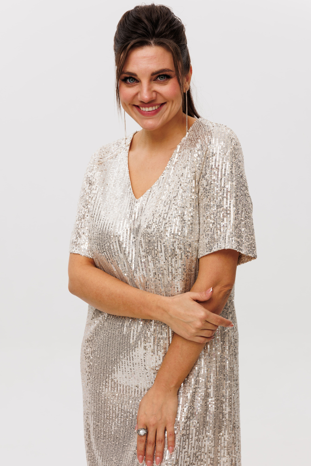 Платье ANELLI LAUREL 1797 золото - фото 5