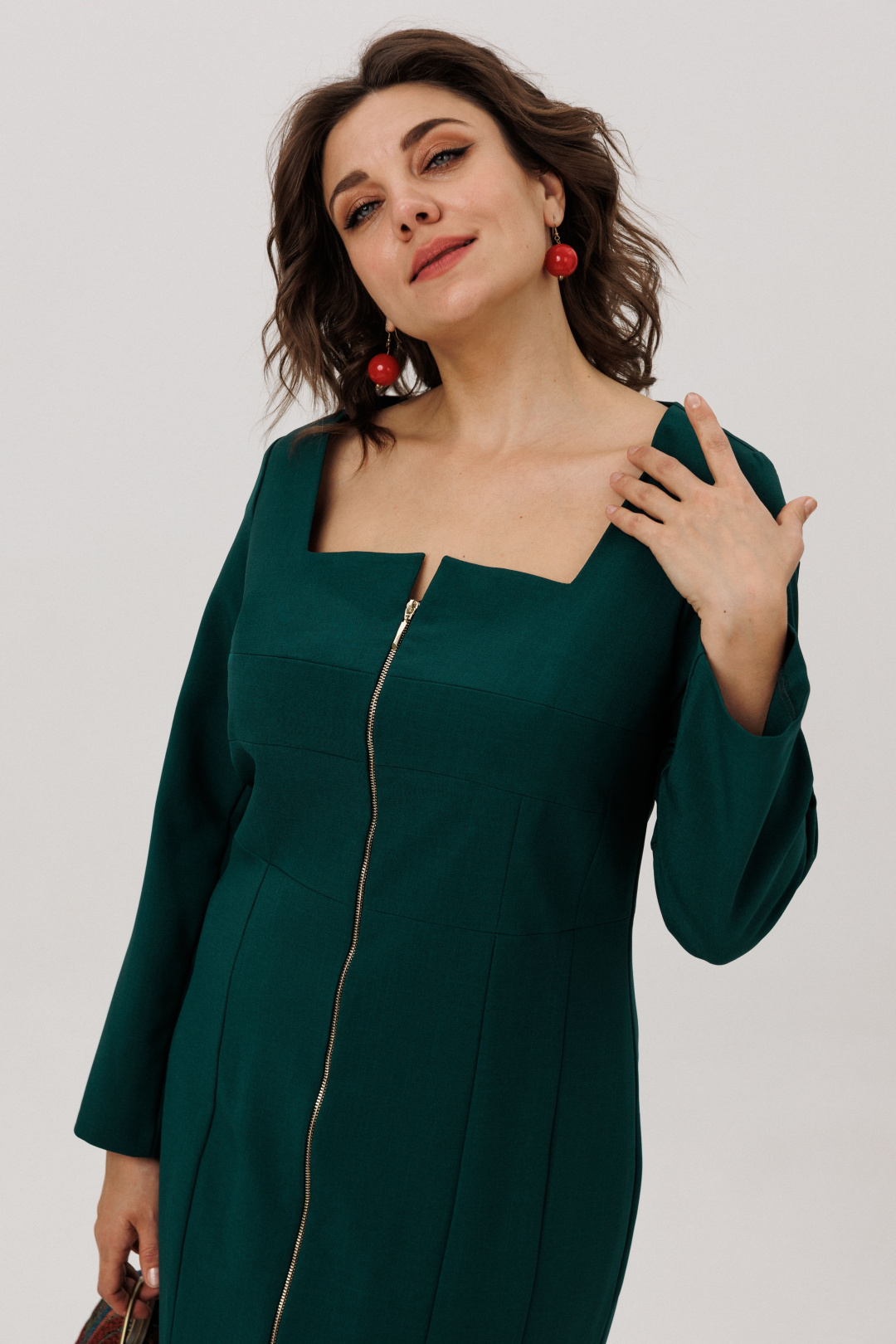 Платье ANELLI LAUREL 1799 изумрудная энигма - фото 5