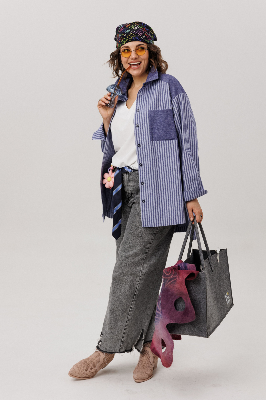 Рубашка ANELLI LAUREL 1800 предгрозовая синь - фото 2