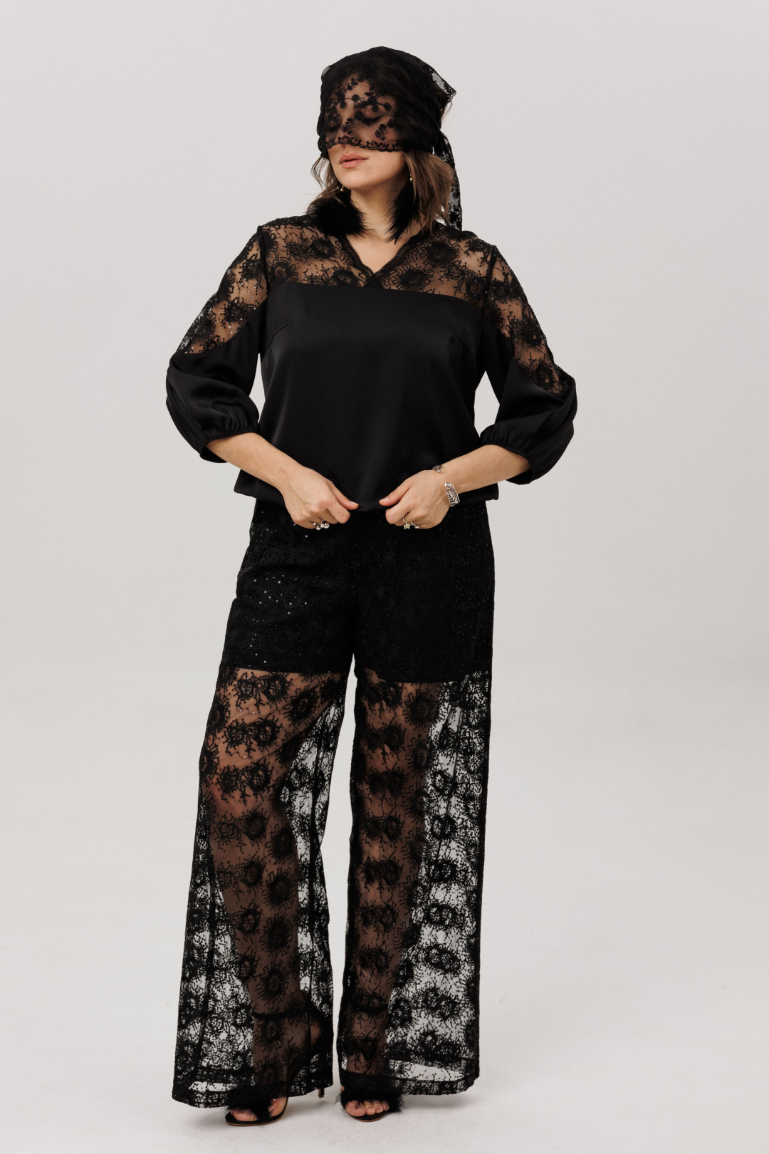 Брюки ANELLI LAUREL 1804 звездная паутинка