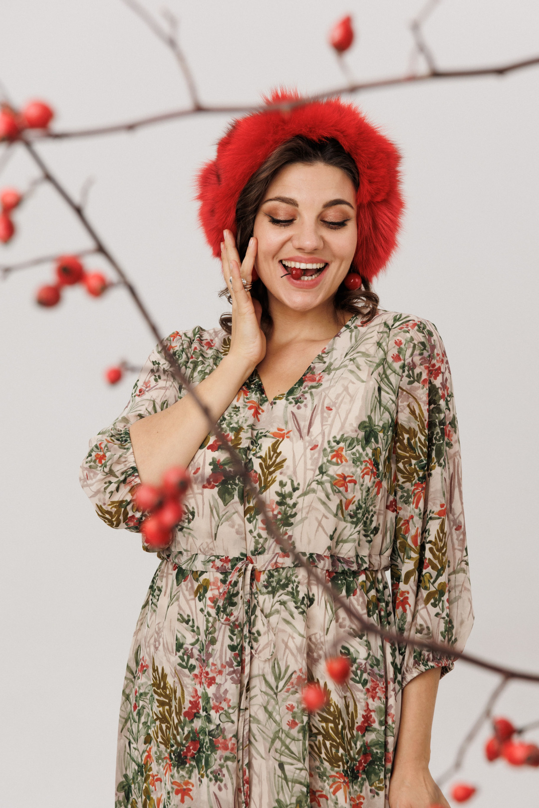 Платье ANELLI LAUREL 1805 кремовая виола - фото 4