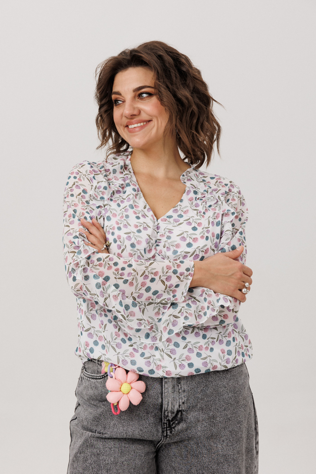 Блузка ANELLI LAUREL 1807 клевер