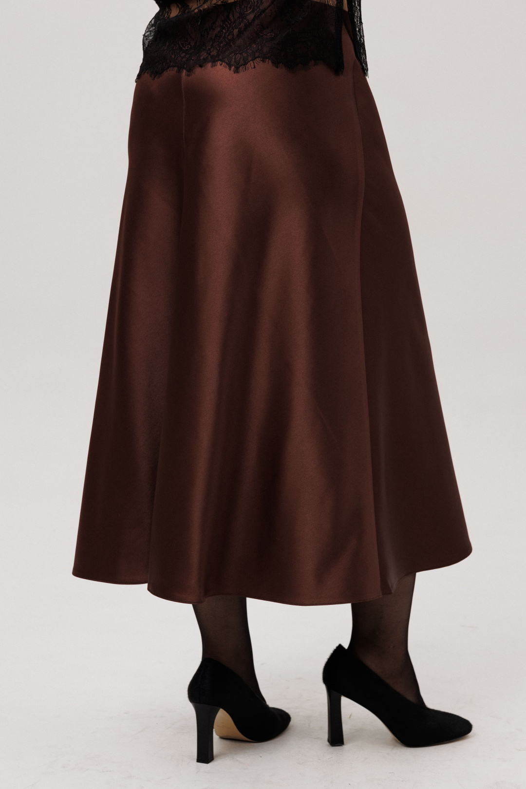 Юбка ANELLI LAUREL 1808 горький шоколад - фото 5