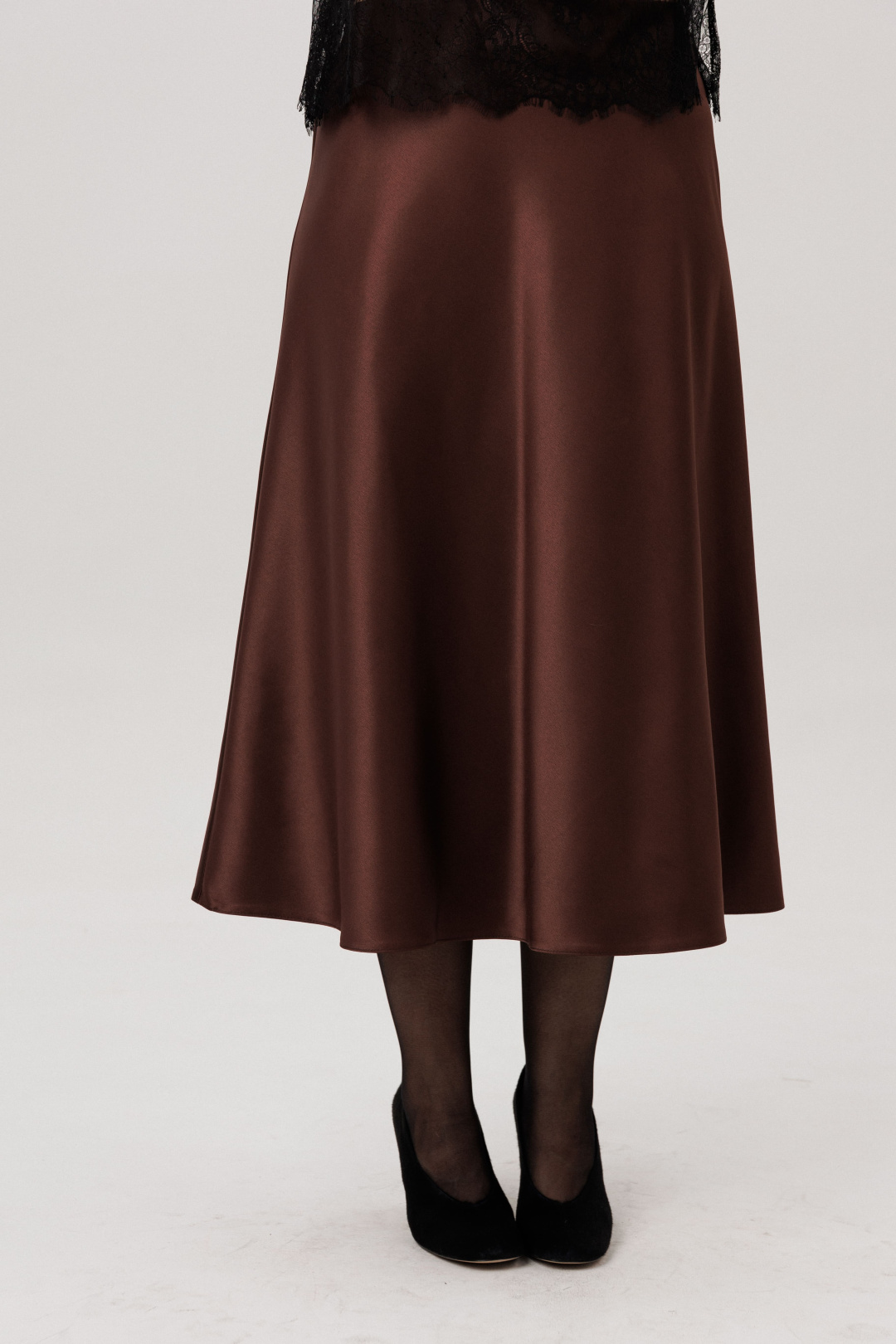 Юбка ANELLI LAUREL 1808 горький шоколад