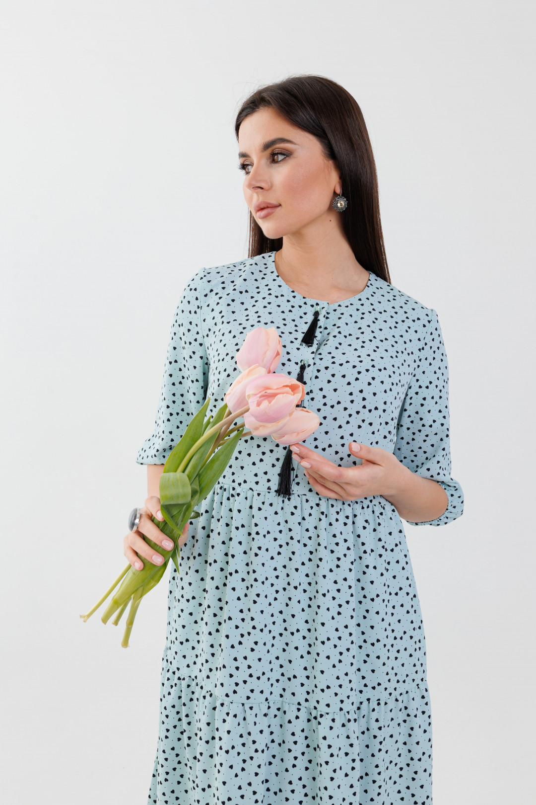 Платье ANELLI LAUREL 833 мята - фото 3