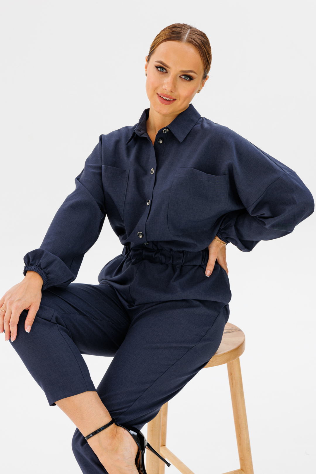 Комбинезон ANELLI LAUREL 886 синий - фото 1