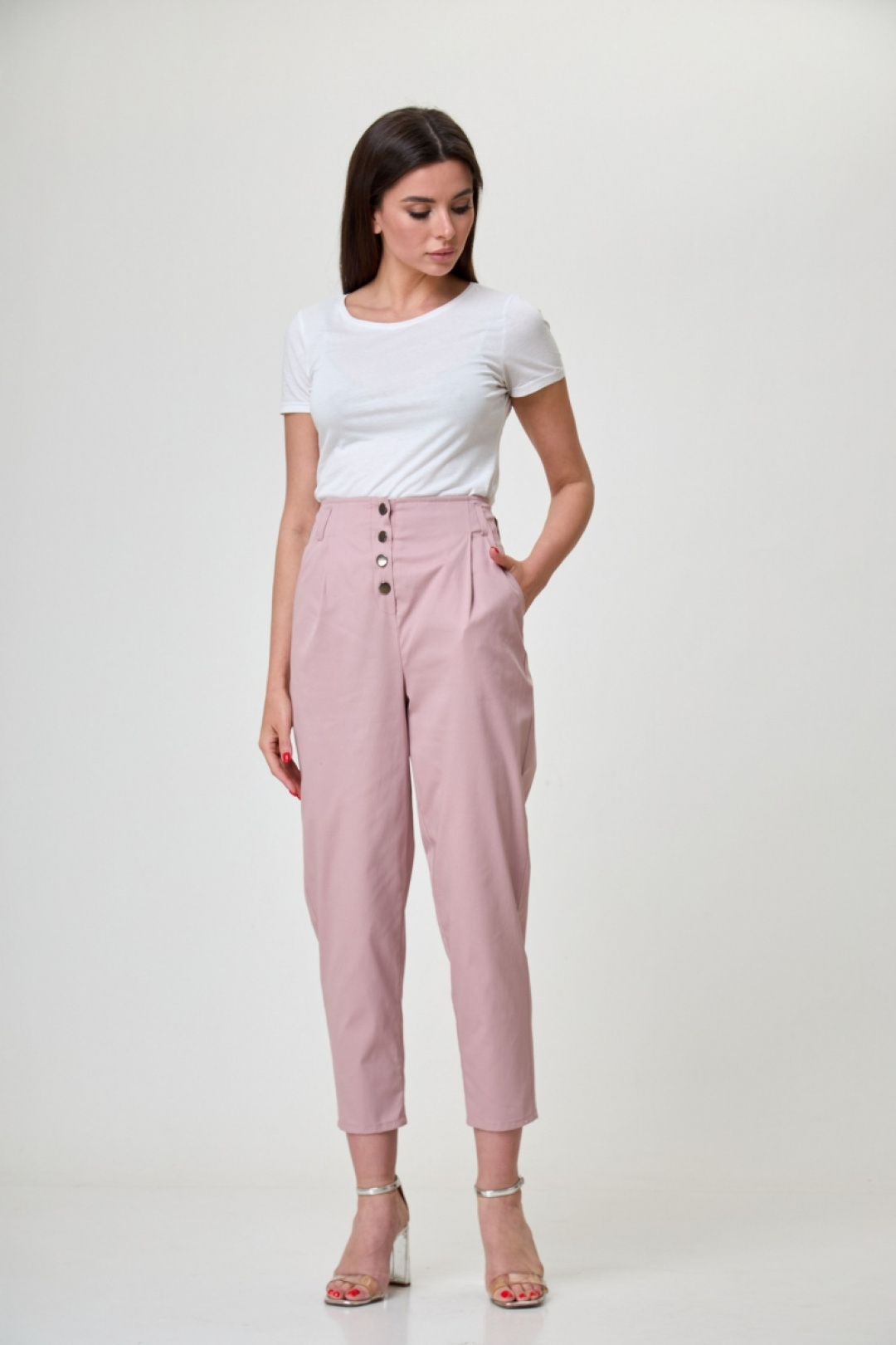 Брюки ANELLI LAUREL 948 пудра