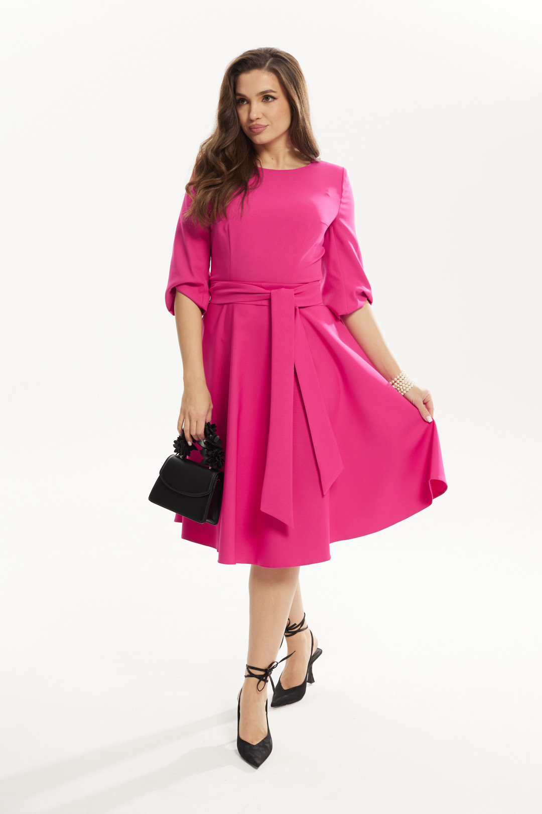 Платье MISLANA WOMEN 4103 фуксия