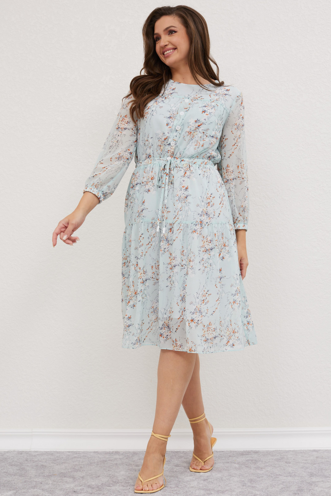 Платье MISLANA WOMEN 616 мята