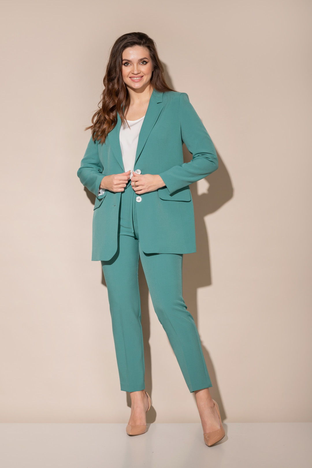Костюм MISLANA WOMEN 6322 бирюза