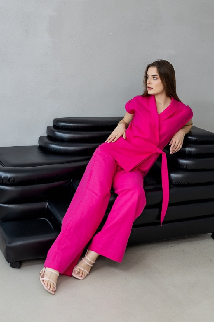 Костюм ATELERO 1001 розовая фуксия - фото 3