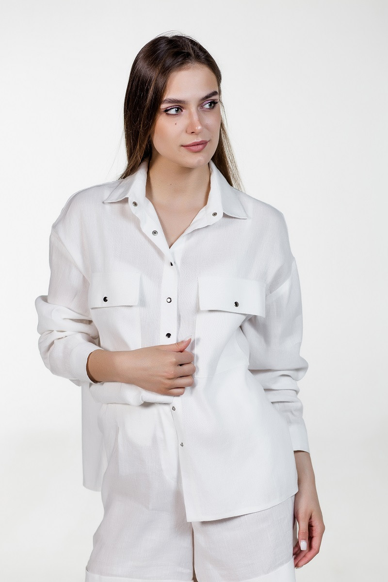 Рубашка ATELERO 1009 белый