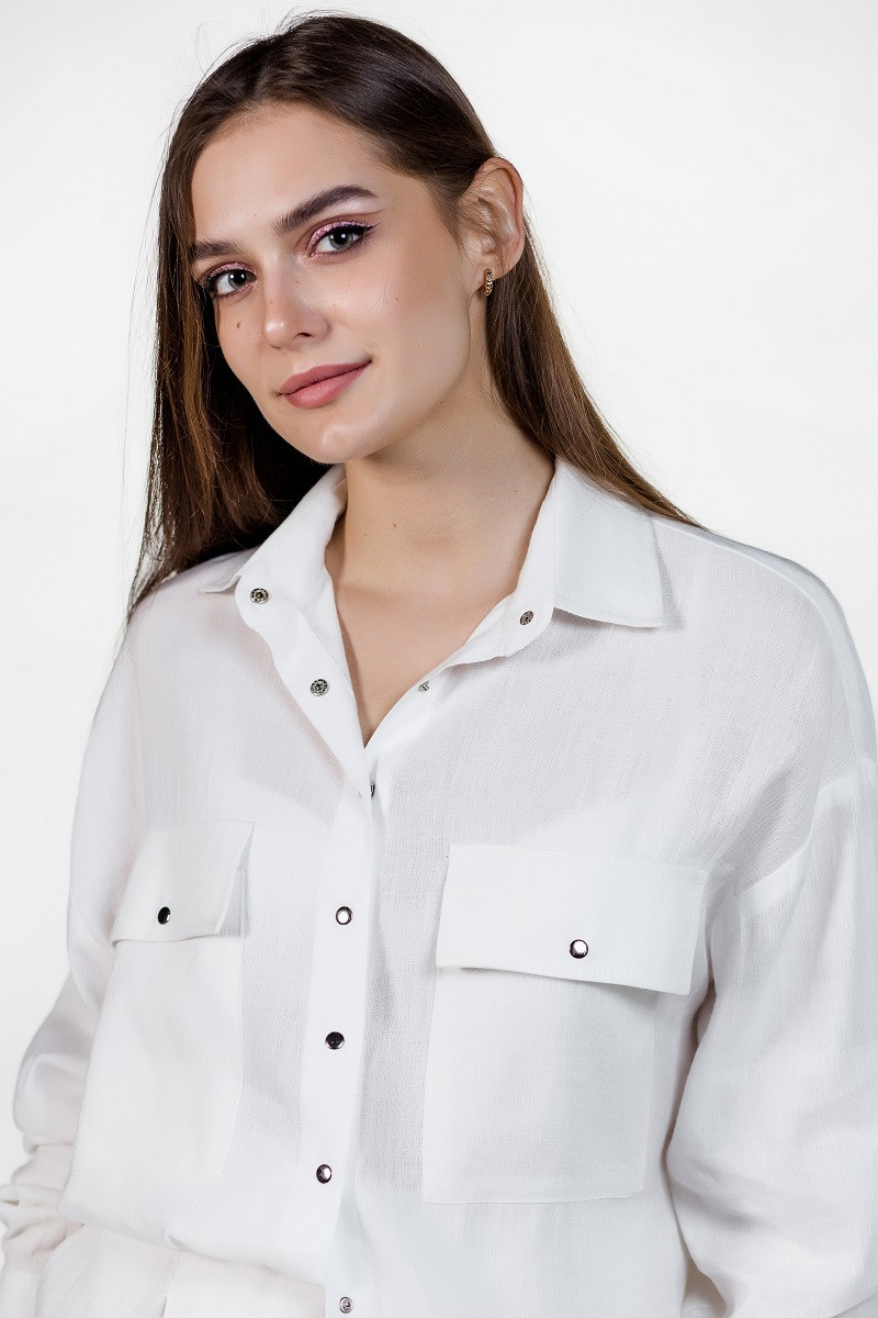 Рубашка ATELERO 1009 белый