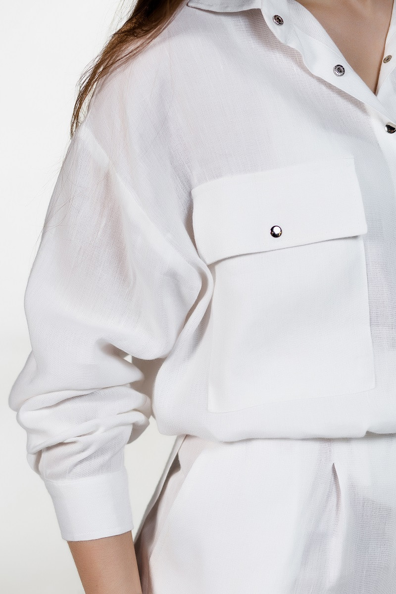 Рубашка ATELERO 1009 белый