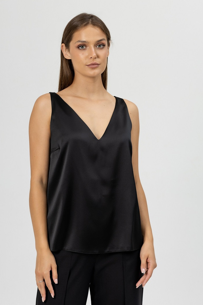 Топ ATELERO 1022 черный - фото 2