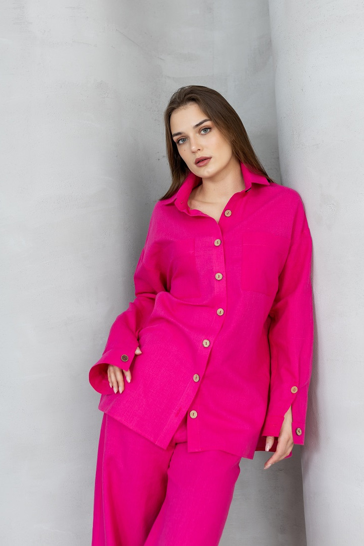 Костюм ATELERO 1053 розовая фуксия - фото 2