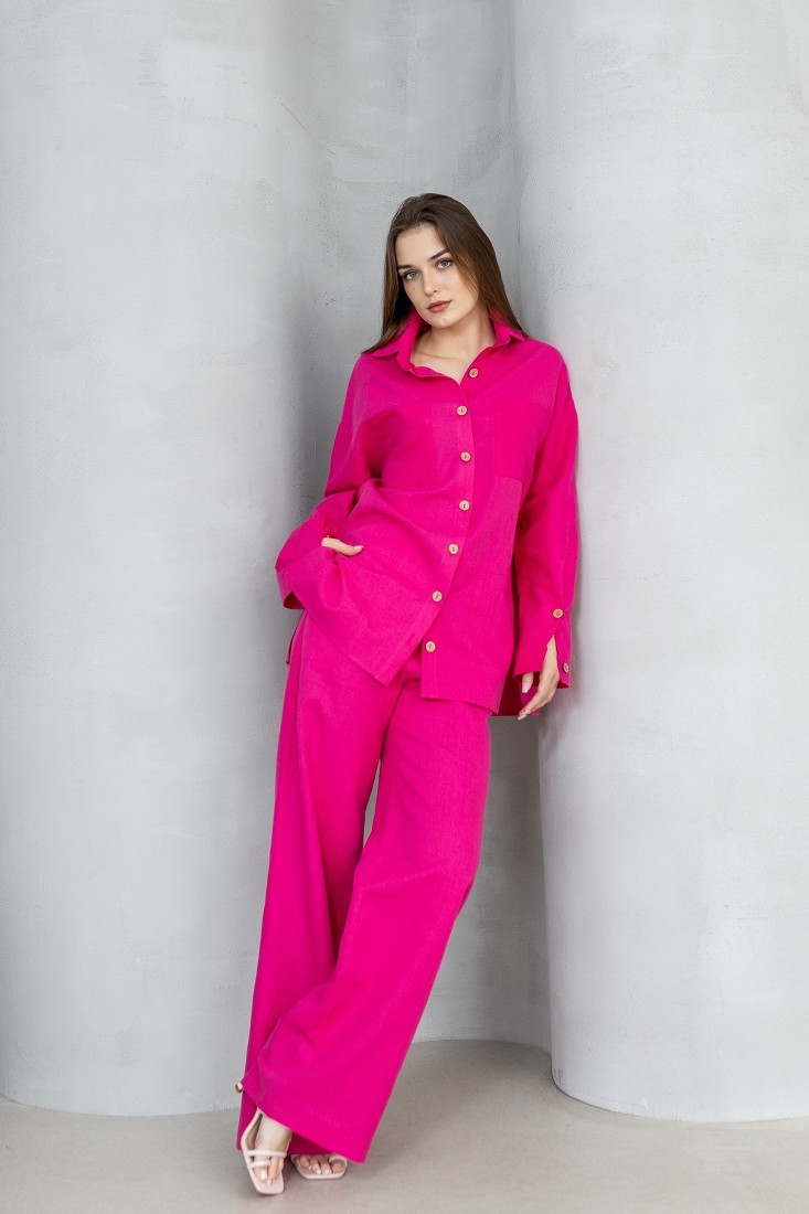 Костюм ATELERO 1053 розовая фуксия - фото 3