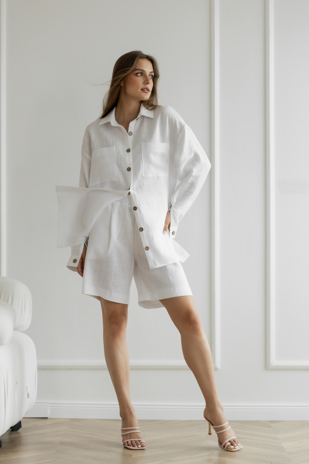 Костюм ATELERO 1055 белый - фото 1