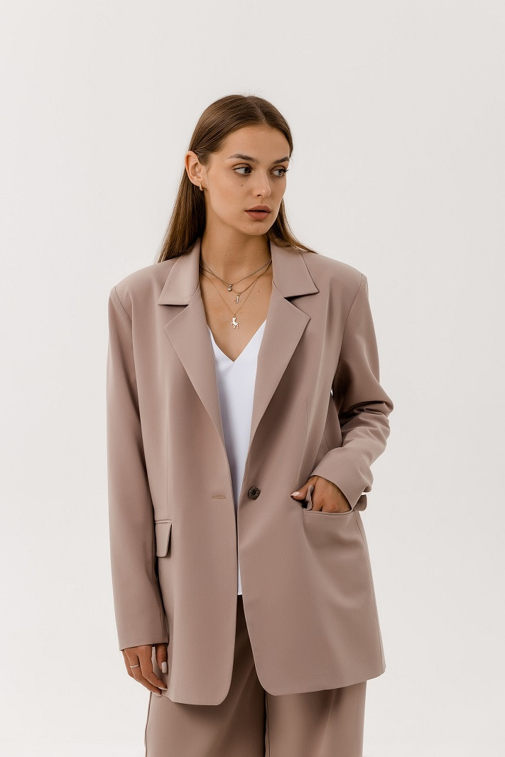 Костюм ATELERO 1062 кофейный - фото 3