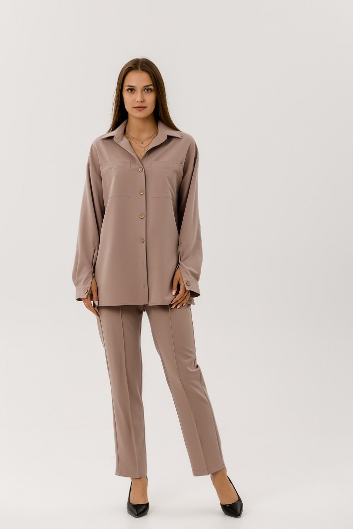 Костюм ATELERO 1064 кофейный - фото 4