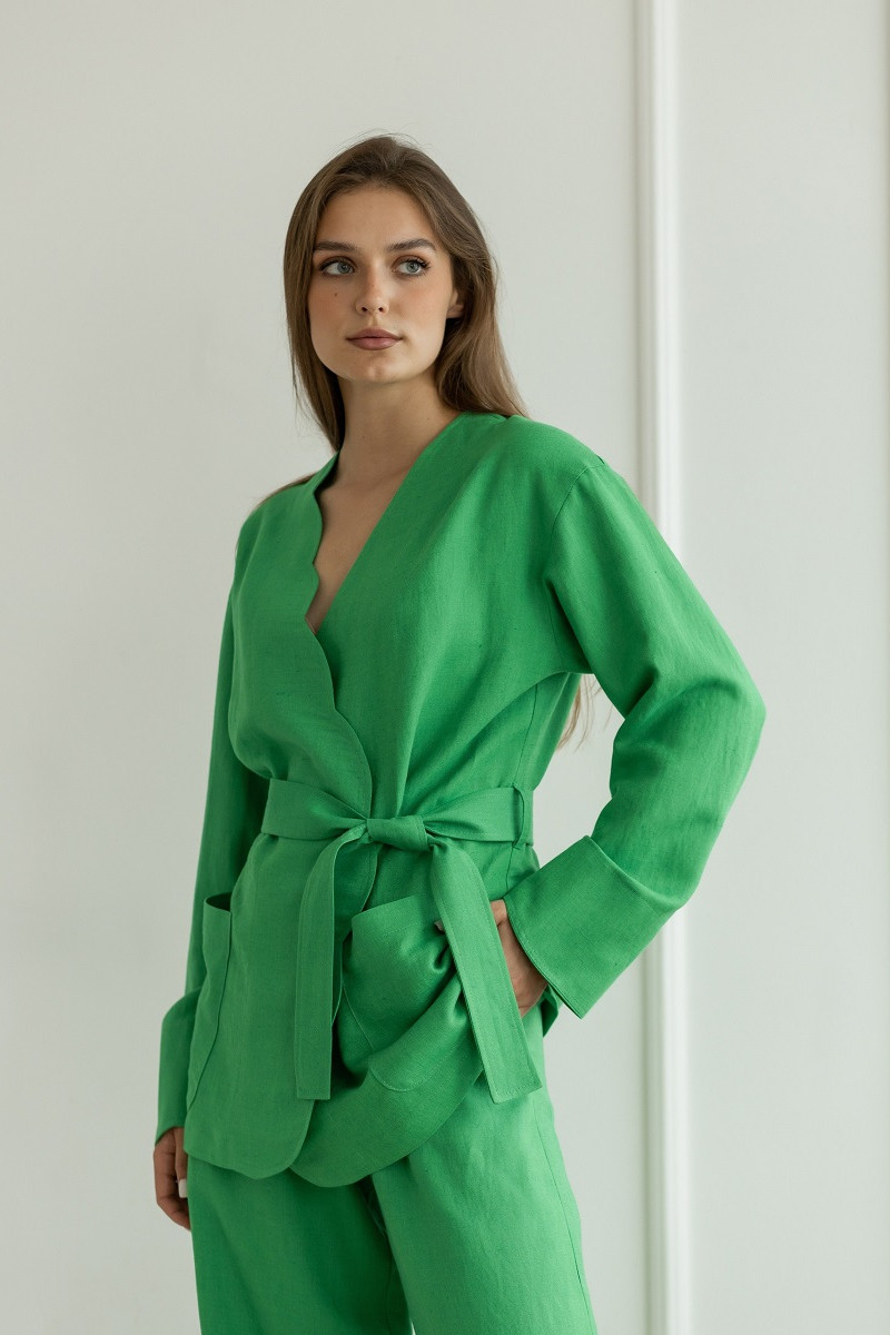 Костюм ATELERO 1071 зелёный - фото 5