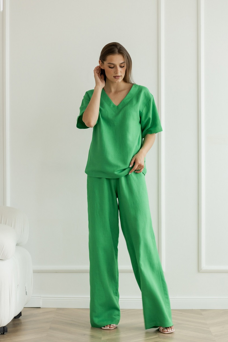 Костюм ATELERO 1072 зелёный - фото 1