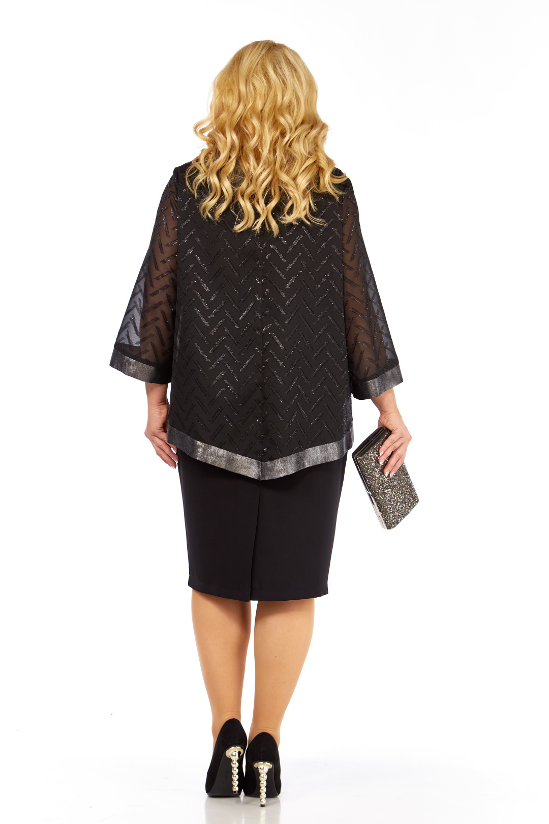 Костюм БагираАнТа 1005 серебро - фото 3