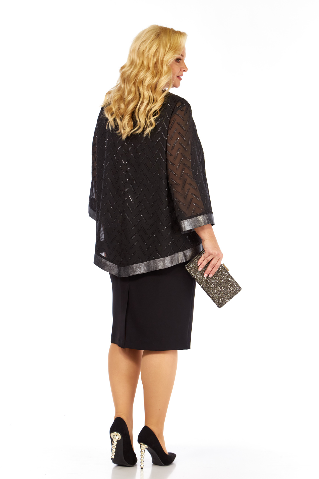 Костюм БагираАнТа 1005 серебро - фото 4