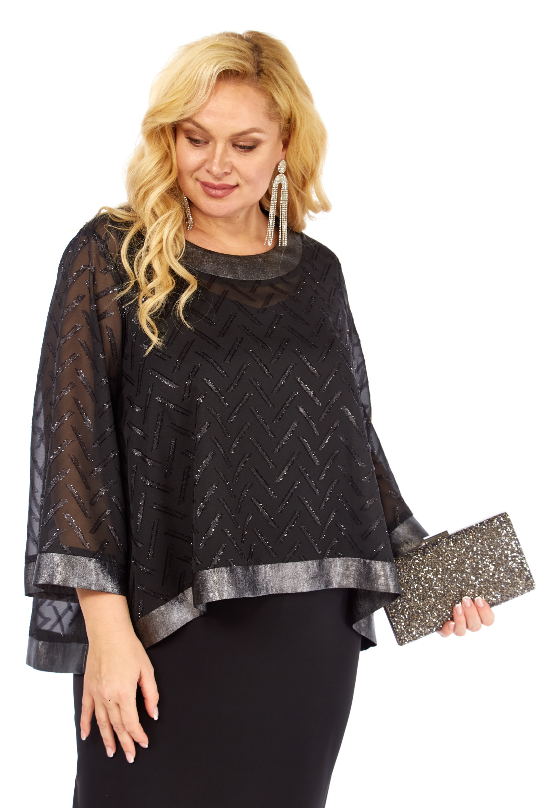 Костюм БагираАнТа 1005 серебро - фото 6