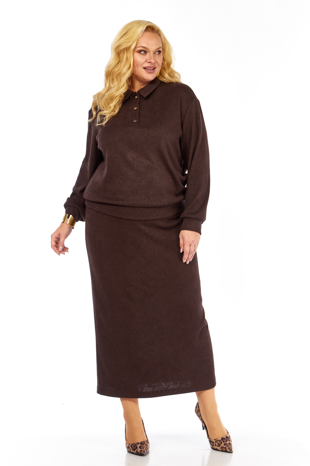 Костюм БагираАнТа 1083 шоколад - фото 2