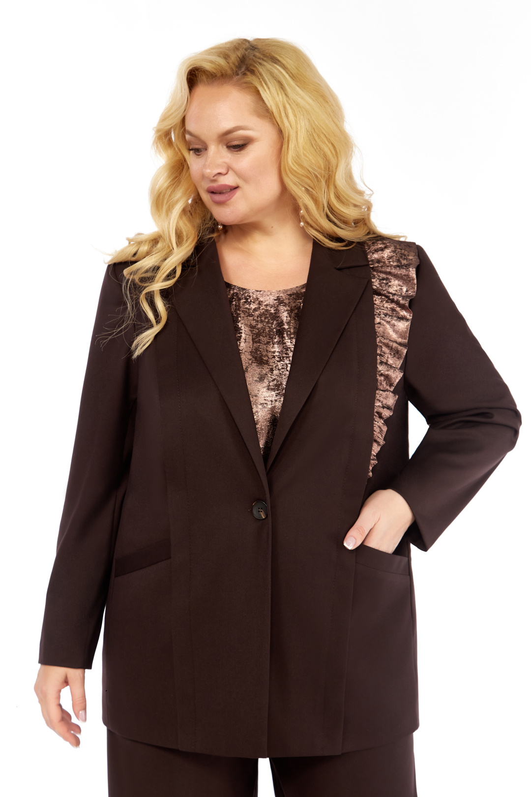 Костюм БагираАнТа 1084 шоколад - фото 6