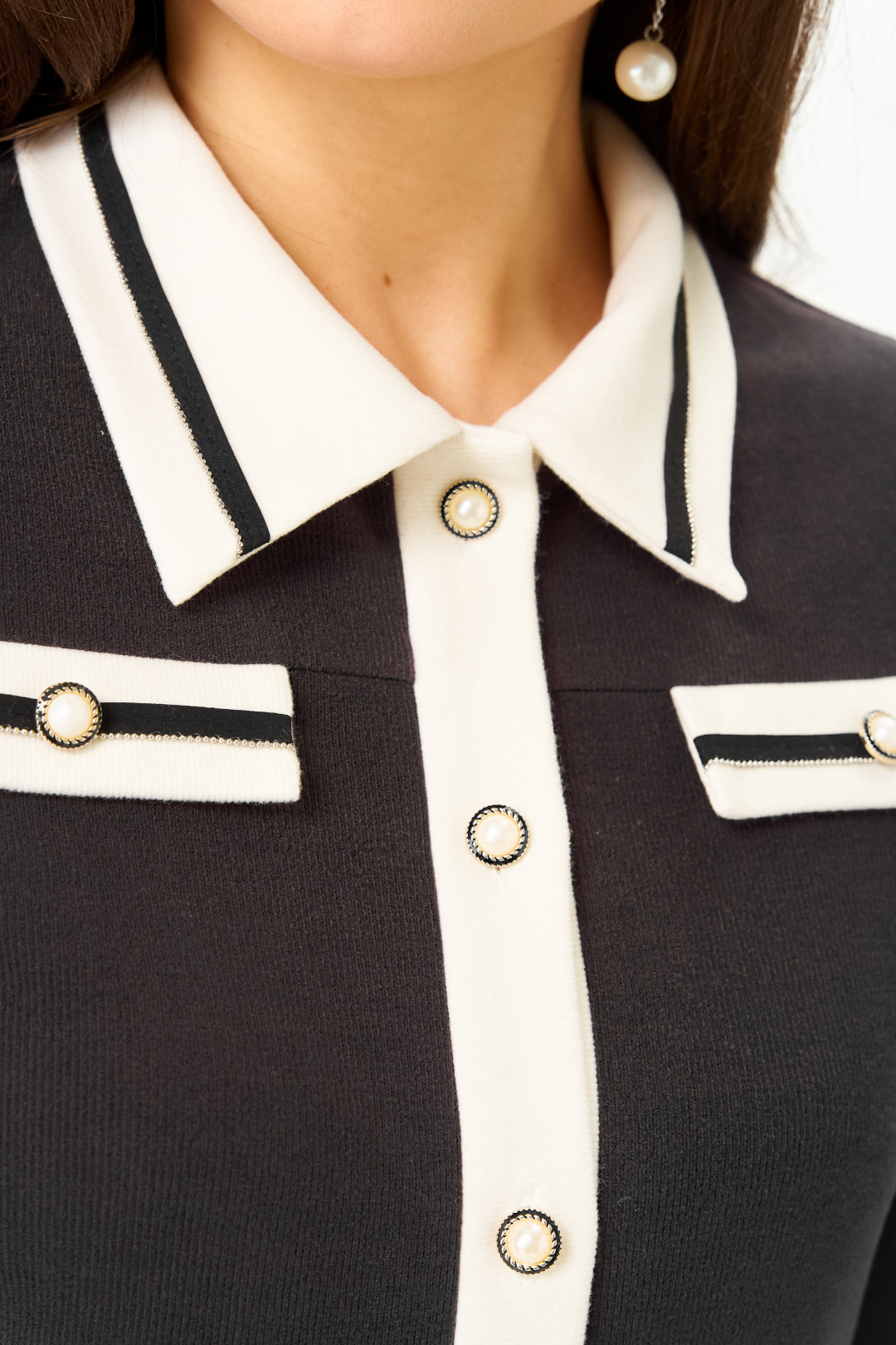 Костюм БагираАнТа 1088 графит + молоко - фото 3