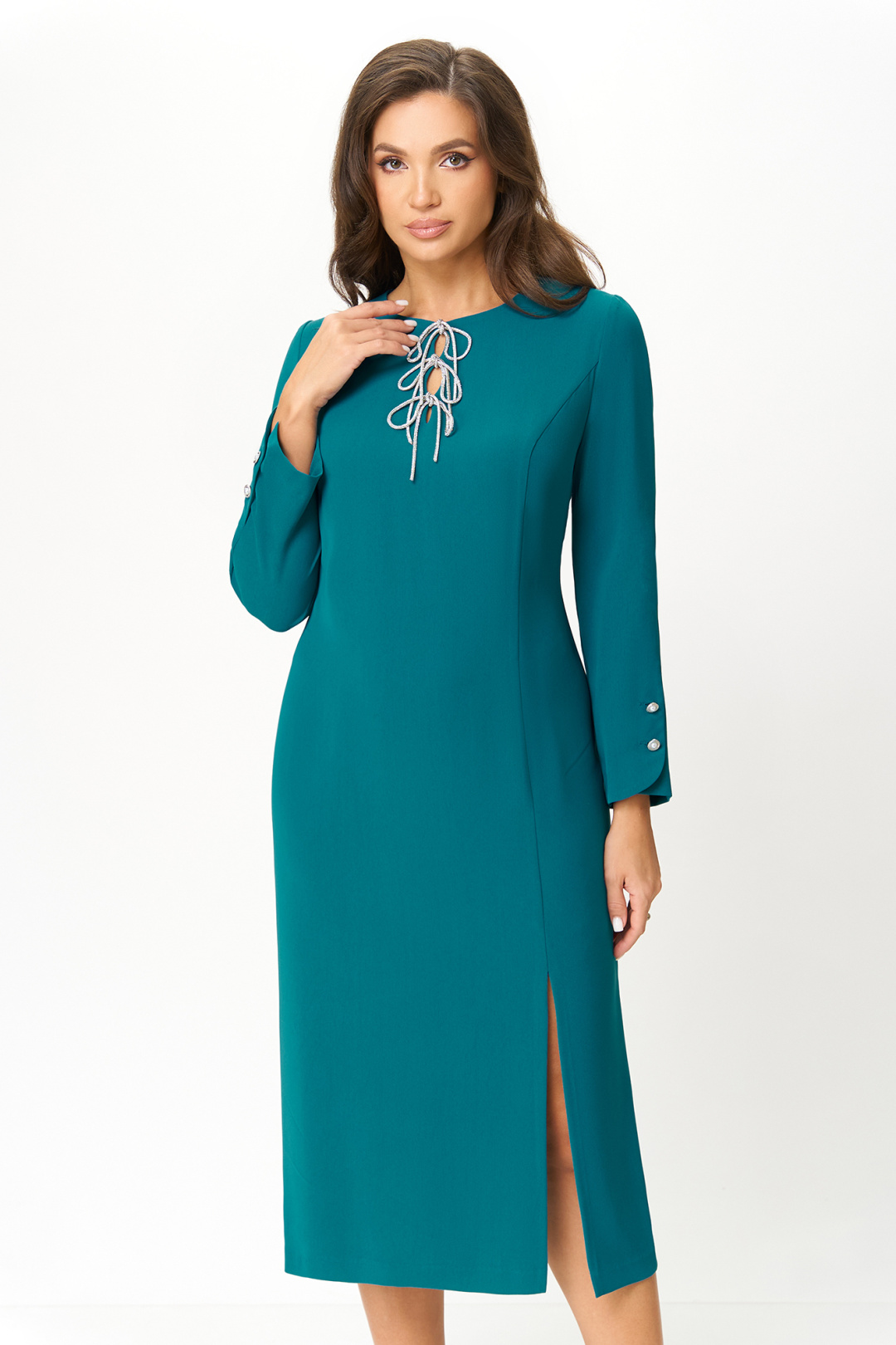 Платье Bazalini 4958 бирюза - фото 2